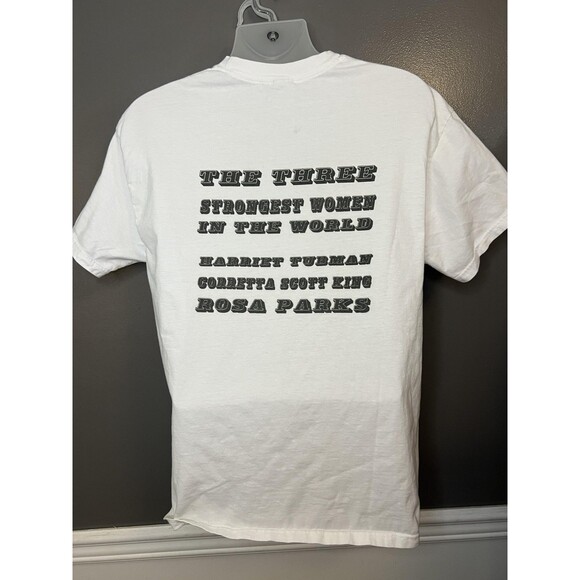 Harriet Tubman Rosa Parks Coretta Scott King Shirt Mens XL White Civil Rights - Picture 5 of 8